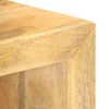 vidaXL TV Stand Natural Mango Wood Solid Mango Wood