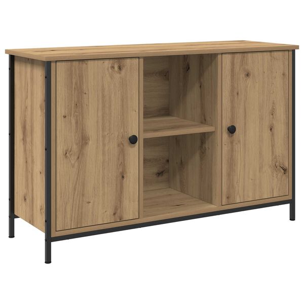 vidaXL TV Cabinet Set Artisan Oak 39.76 x 13.78 x 25.59 in