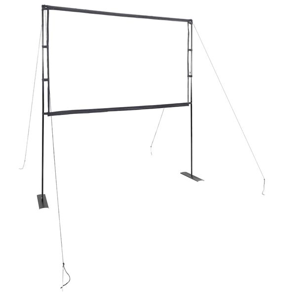 vidaXL Projection Screen with Stands 84 Inch 16:9