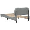 vidaXL Bed Frame Light Gray