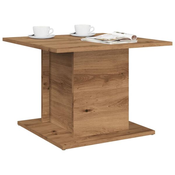 vidaXL Coffee Table Artisan Oak Engineered Wood Small Coffee Table