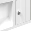 vidaXL Key Cabinet White Engineered Wood Medium Key Cabinet