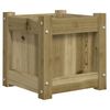 vidaXL Garden Planter Set of 2 Natural wood Vacuum-pressure treated pine