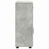 vidaXL Bathroom Cabinet Set with Drawer TULUM Concrete Grey