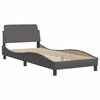 vidaXL Bed Frame Grey