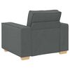 vidaXL Sofa 3 pcs Dark Grey 86.61 x 31.50 x 33.07 in