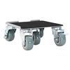 vidaXL Furniture Rollers 4 pcs with Lifter 6.9x6.3x3.0" Steel 3527.4 lb
