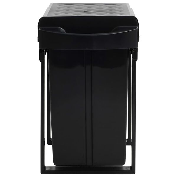 vidaXL Kitchen Cupboard Pull-out Dustbin Soft-Close 9.5 gal