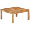 vidaXL Coffee Table Natural wood Solid acacia wood Medium Durable