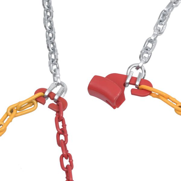 vidaXL Car Tyre Snow Chains 2 pcs 0.63 " SUV 4x4 Size 460