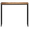 vidaXL Console Table Natural wood Solid Reclaimed Teak Medium Durable