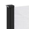 vidaXL Retractable Side Awning White
