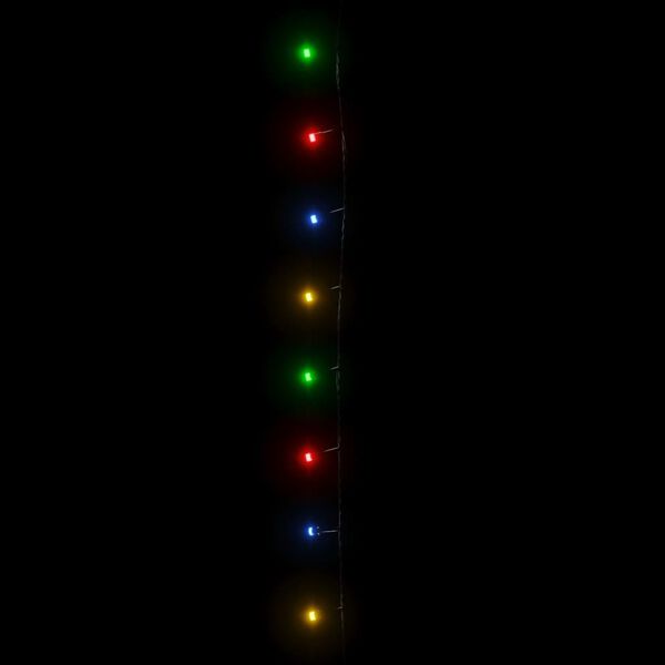 vidaXL LED String Multicolor PVC, copper 49.2 ft long