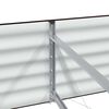 vidaXL Garden Raised Bed Brown 126" x 31.5" x 17.3" Steel