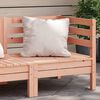 vidaXL Garden Sofa Natural Wood Solid Douglas wood