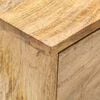 vidaXL Bedside Cabinet Natural Wood Solid Mango Wood Medium