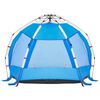 vidaXL Beach Tent 2-Person Azure Blue Quick Release Waterproof