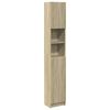 vidaXL Bathroom Cabinet Sonoma oak Engineered wood Medium