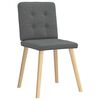 vidaXL Dining Chair Set of 6 Dark Gray