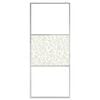 vidaXL Walk-in Shower Wall ESG Glass with Stone Design 31.5"x76.8"