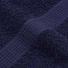 vidaXL Guest Towel Set of 10 Navy blue 100% cotton 11.8 x 19.7 in