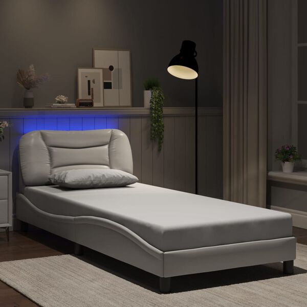 vidaXL Bed Frame White