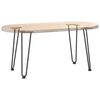 vidaXL Hairpin Table Leg Anthracite Solid powder-coated steel Standard