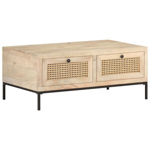 vidaXL Coffee Table Natural