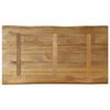 vidaXL Table Top Natural Solid mango wood 47.2 x 23.6 in Durable