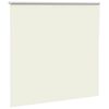 vidaXL Roller Blind Off White 100% Polyester, Aluminum 63 x 51 in