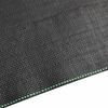 vidaXL Weed Membrane Black Polypropylene 13.1 x 82 ft