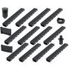 vidaXL Drainage Channels 12 pcs Plastic 39.4 '