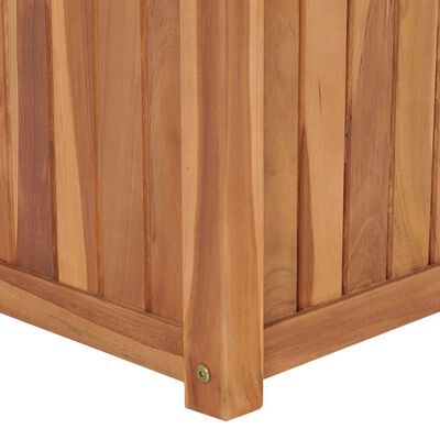 vidaXL Raised Bed 15.7"x15.7"x15.7" Solid Wood Teak