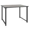 vidaXL Garden Table Anthracite Powder-coated Steel Compact Modular