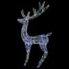 vidaXL Christmas Reindeer Set of 2 Multicolor Acrylic XXL Lights