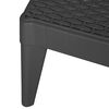 vidaXL Sun Lounger Anthracite 100% Polypropylene Standard