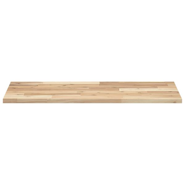 vidaXL Floating Shelf 31.5x15.7x0.8" Untreated Solid Wood Acacia