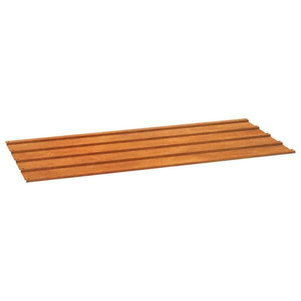 vidaXL Roof Panels 12 pcs Rusty 39.4"x17.3" Corten Steel