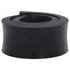 vidaXL Rubber Edge For Snow Plow Black Styrene-butadiene rubber
