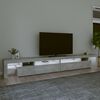 vidaXL TV Cabinet Concrete Grey Engineered Wood Large TV Cabinet