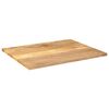 vidaXL Table Top 39.4"x31.5"x1.5" Rectangular Solid Wood Mango