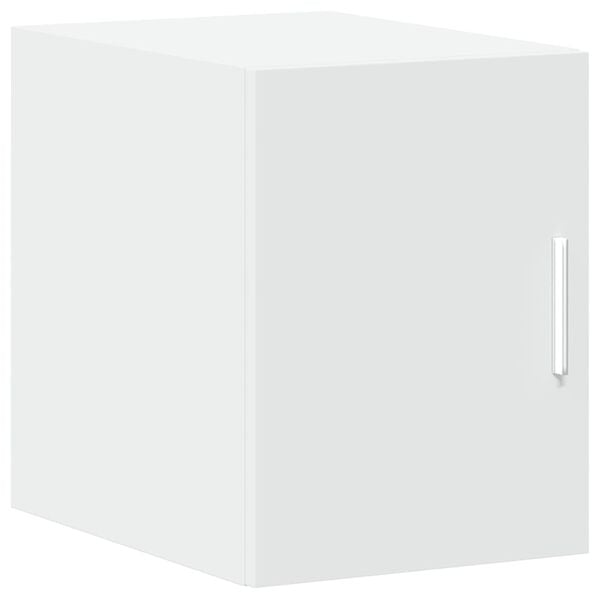 vidaXL Wall Cabinet White Engineered Wood 11.8x16.7x15.7 in Wall Cabinet