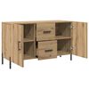 vidaXL Sideboard Artisan Oak Engineered wood 39.4 x 14.2 x 23.6 in