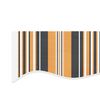 vidaXL Replacement Awning Fabric Multicolor 100% Polyester with PU coating