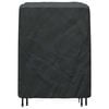 vidaXL Furniture Cover Plain Black 45.67 x 39.37 x 47.24 in 420D