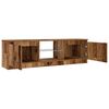vidaXL TV Cabinet old wood 47.2" x 11.8" x 14" Engineered wood
