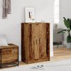 vidaXL Shoe Cabinet Old wood Engineered wood Medium Shoe Cabinet