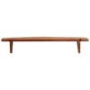 vidaXL Wall Shelf Set of 2 Natural wood Solid Acacia wood