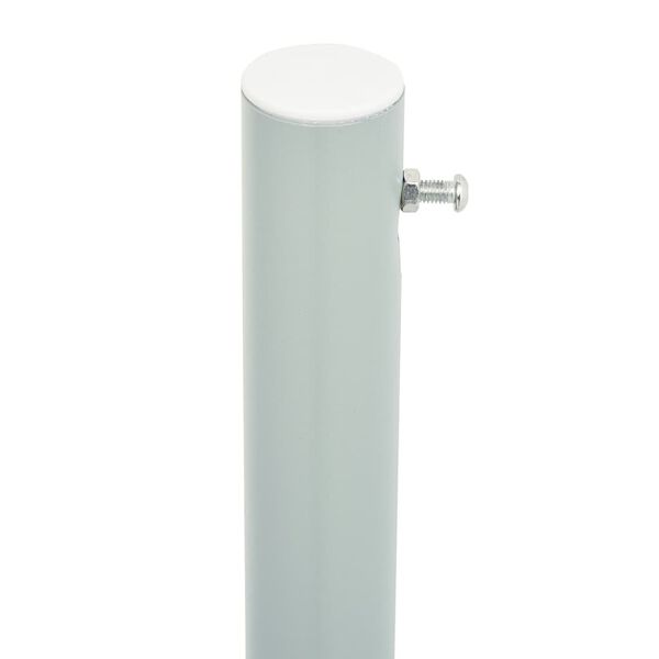 vidaXL Side Awning Red Fabric (100% polyester) with PU coating