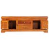 vidaXL TV Cabinet Honey Solid Acacia wood, Engineered wood Medium